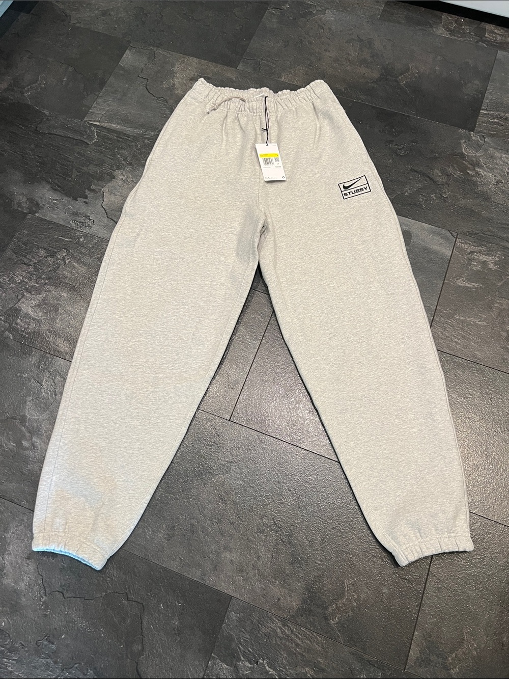 Nike Stussy Light Grey Sweatpants